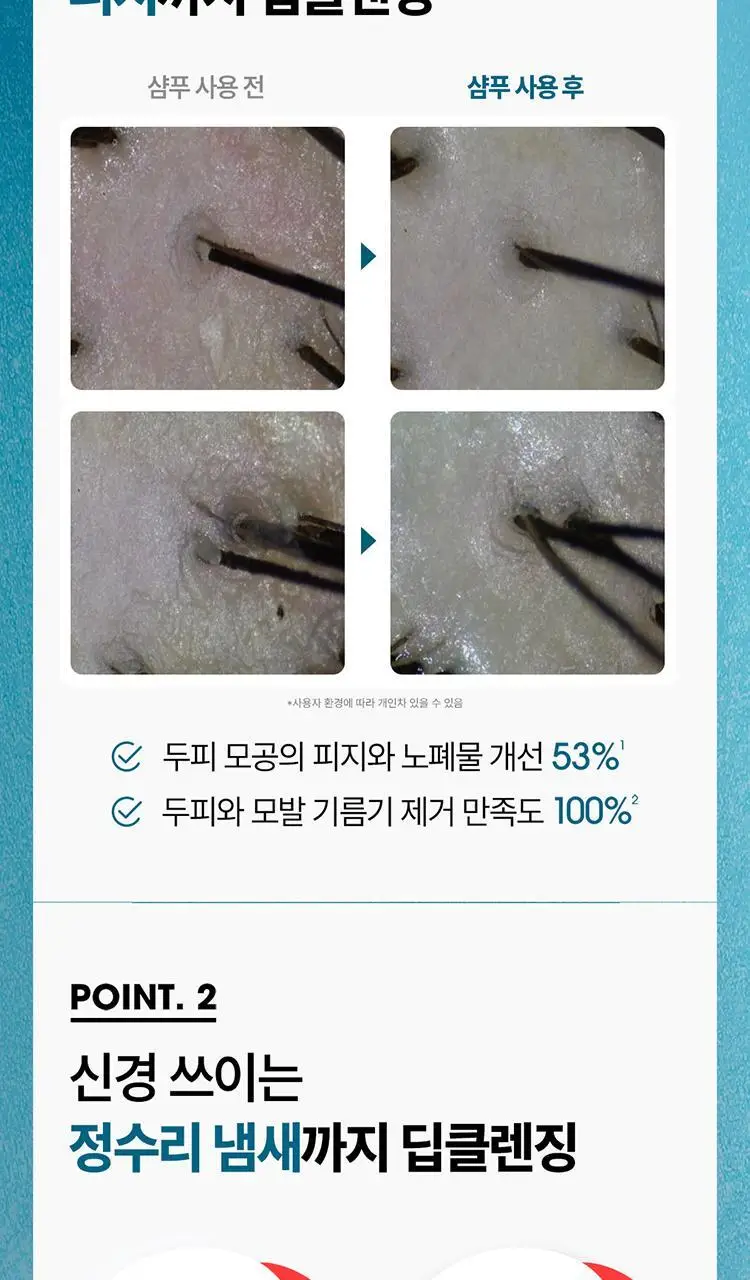 [지성두피 & 쿨링] 클로란 아쿠아민트 샴푸 더블 기획 (400ml 2입기획) 상세페이지 4